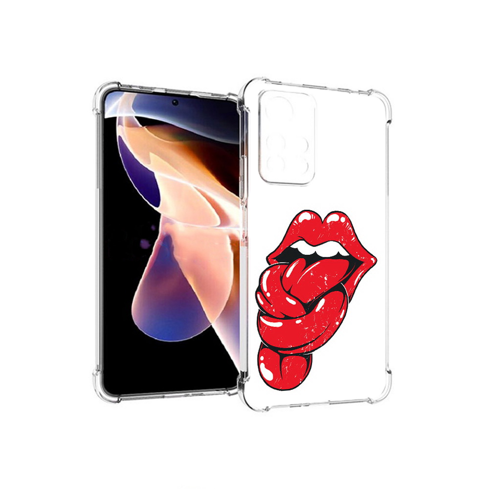 Чехол MyPads Tocco для Xiaomi Redmi Note 11 Pro яркие губы с языком (PT224811.282.705), Прозрачный, Tocco
Чехол MyPads Tocco для Xiaomi Redmi Note 11 Pro яркие губы с языком (PT224811.282.705), Прозрачный, Tocco
