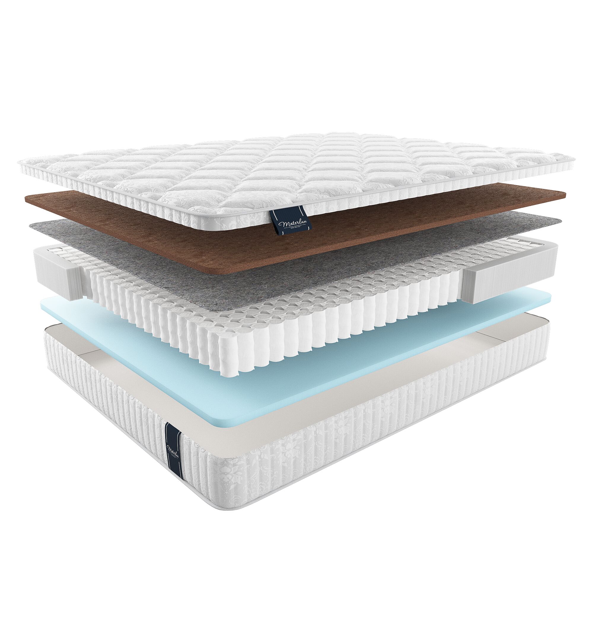 Матрас Materlux Standart Duero 215х195, Бежевый;белый;серый;серебристый, Duero
Матрас Materlux Standart Duero 215х195, Бежевый;белый;серый;серебристый, Duero