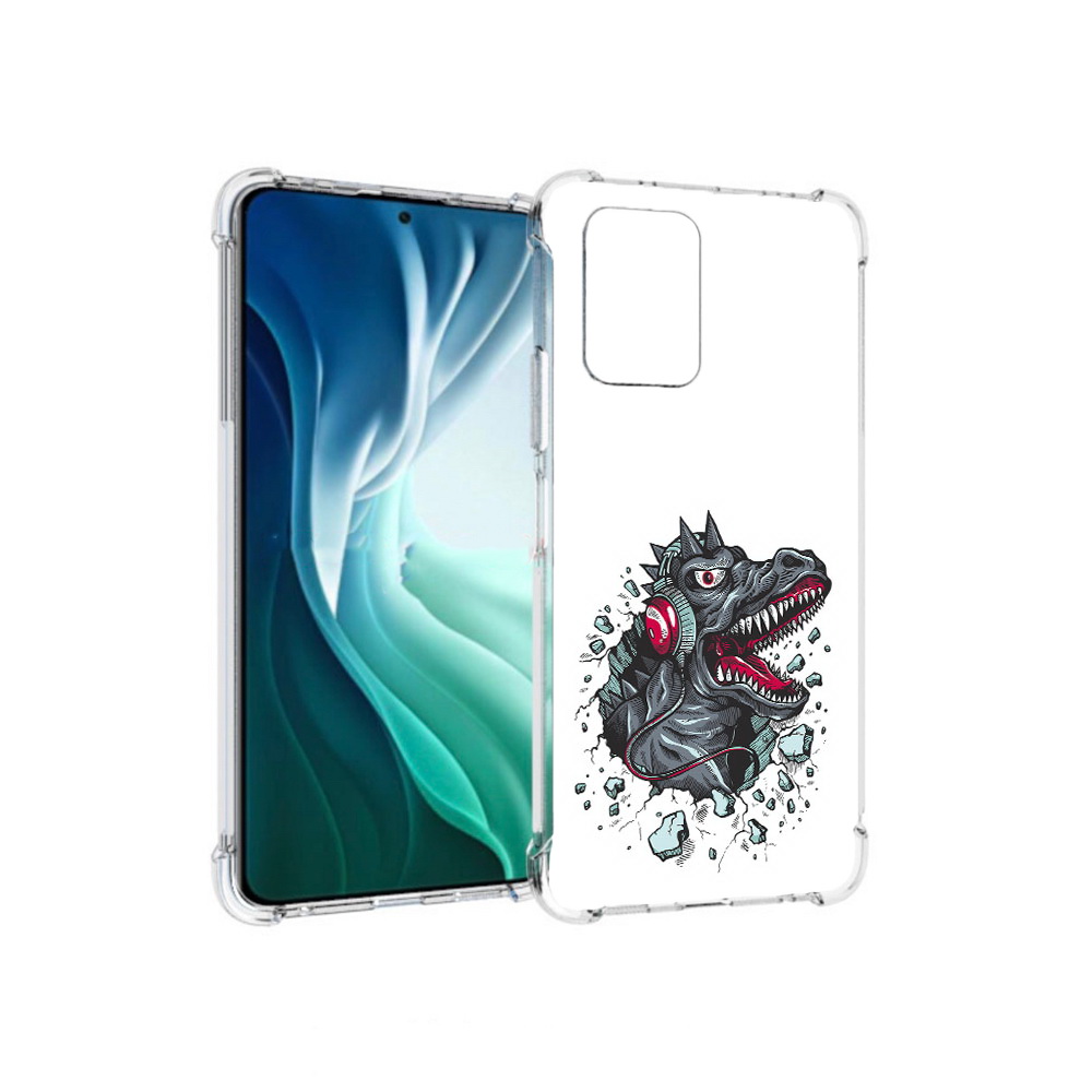 Чехол MyPads Tocco для Xiaomi Redmi Note 10 Pro 5G Нарисованный динозавр в наушниках, Прозрачный, Tocco
Чехол MyPads Tocco для Xiaomi Redmi Note 10 Pro 5G Нарисованный динозавр в наушниках, Прозрачный, Tocco