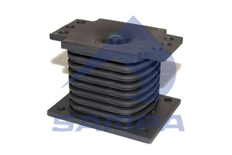 SAMPA 030078 SA030.078_подушка крепления рессоры (мр) с винтом перед.D=145mm Volvo FH12 1
SAMPA 030078 SA030.078_подушка крепления рессоры (мр) с винтом перед.D=145mm Volvo FH12 1