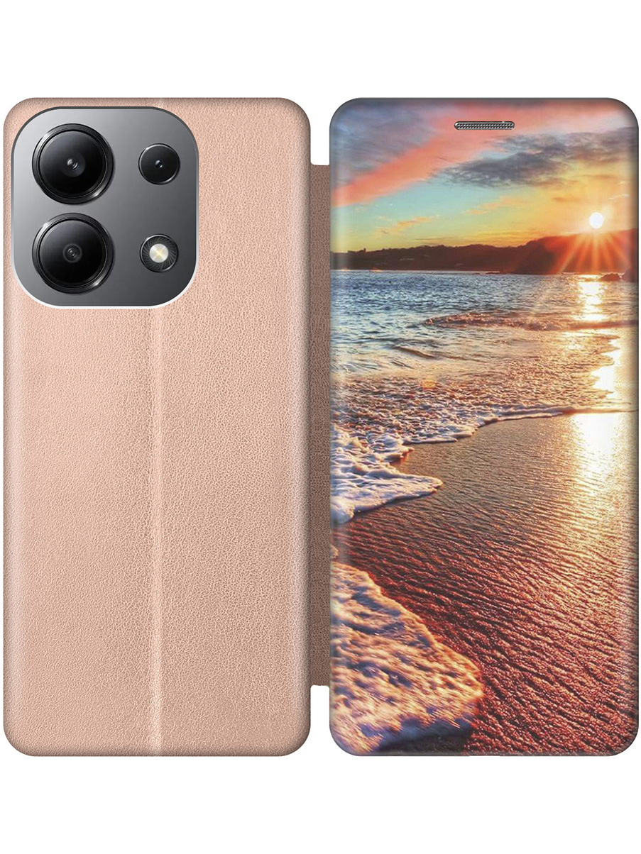 Чехол-книжка на Xiaomi Redmi Note 13 4G с принтом "Залитый светом пляж" золотой, Золотистый;оранжевый;коричневый, 782622841
Чехол-книжка на Xiaomi Redmi Note 13 4G с принтом "Залитый светом пляж" золотой, Золотистый;оранжевый;коричневый, 782622841