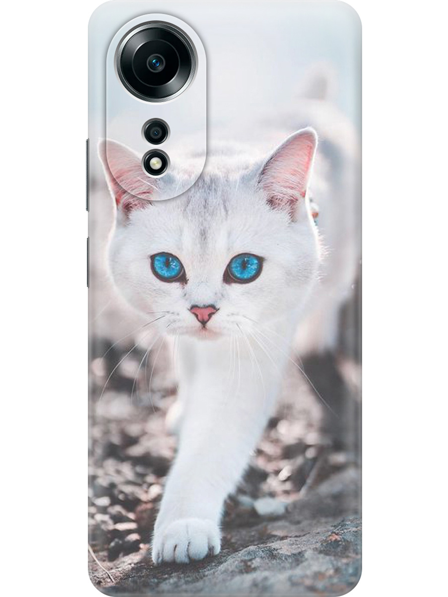 Силиконовый чехол на Oppo A58 4G с принтом "Голубоглазый кот", Прозрачный;белый;серый;синий, 782630012
Силиконовый чехол на Oppo A58 4G с принтом "Голубоглазый кот", Прозрачный;белый;серый;синий, 782630012