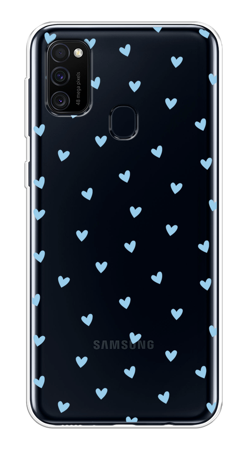 Чехол на Samsung Galaxy M21/M30s "Голубые сердечки паттерн", Голубой;прозрачный, 29750-1
Чехол на Samsung Galaxy M21/M30s "Голубые сердечки паттерн", Голубой;прозрачный, 29750-1