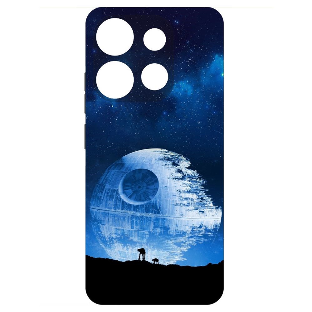 Чехол-накладка Krutoff Soft Case Звездные Войны. Звезда смерти для Tecno POP 7 Pro черный
Чехол-накладка Krutoff Soft Case Звездные Войны. Звезда смерти для Tecno POP 7 Pro черный