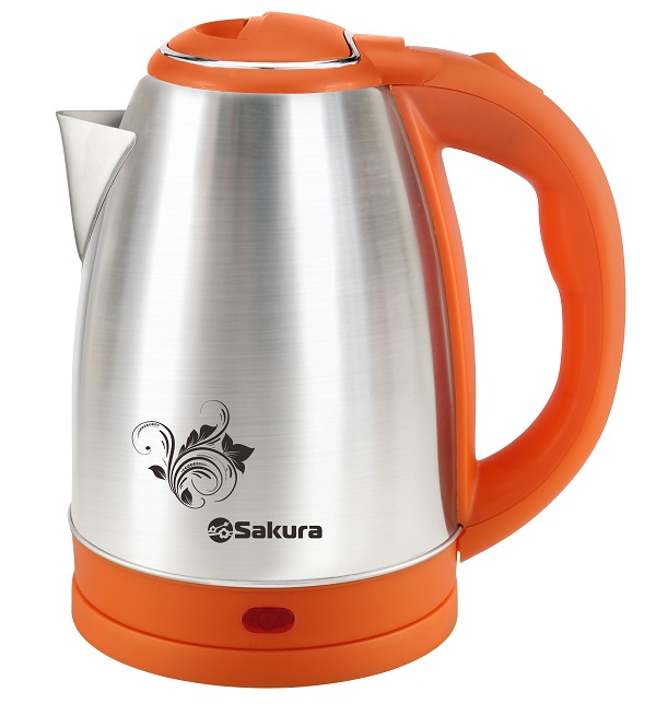 Чайник электрический SAKURA SA-2134 1.8 л Silver, Orange, Серебристый;оранжевый, SA-2134
Чайник электрический SAKURA SA-2134 1.8 л Silver, Orange, Серебристый;оранжевый, SA-2134