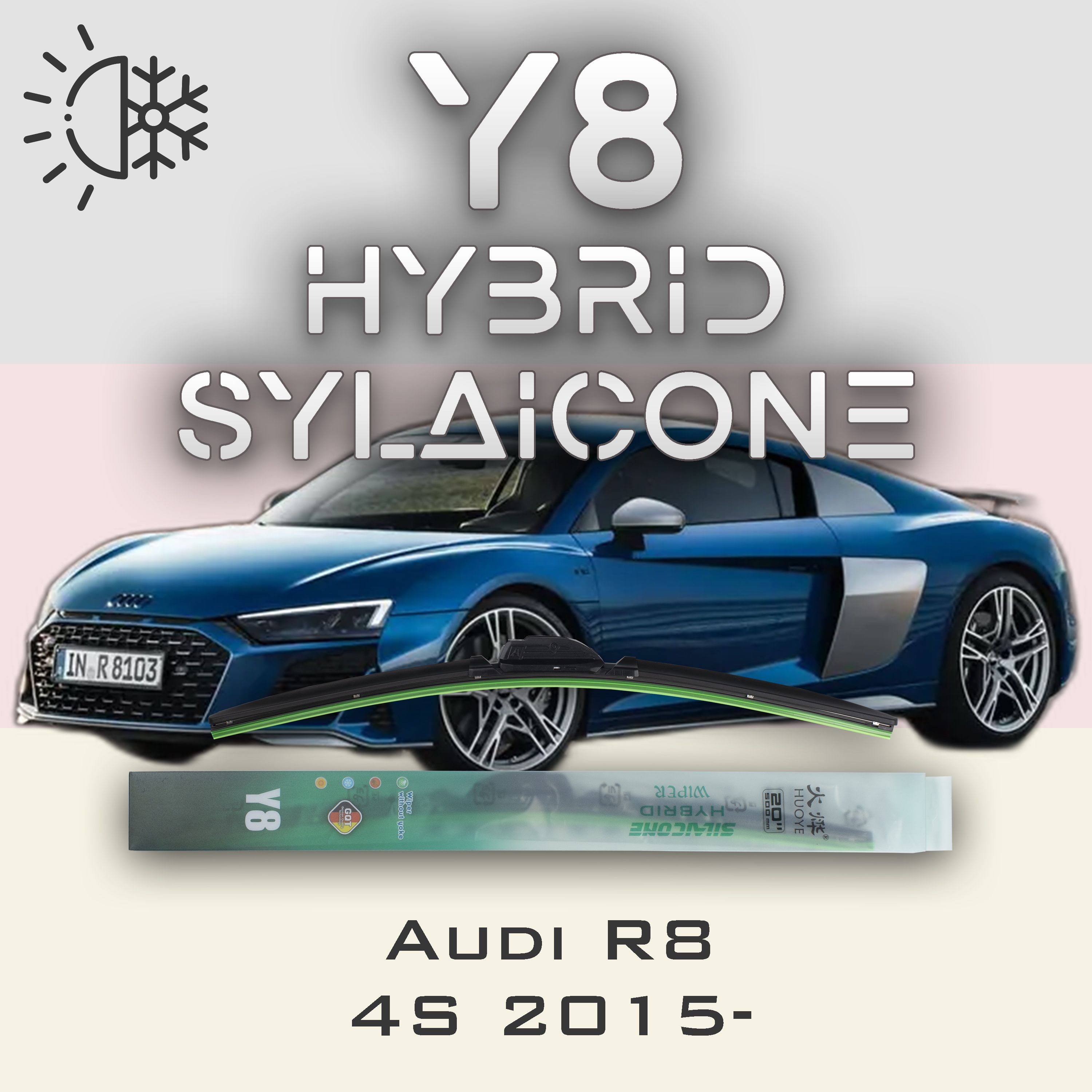 Комплект щеток стеклоочистителя HUOYE Y8-Audi R8 4S (водительская 550) 2015-, Y8
Комплект щеток стеклоочистителя HUOYE Y8-Audi R8 4S (водительская 550) 2015-, Y8