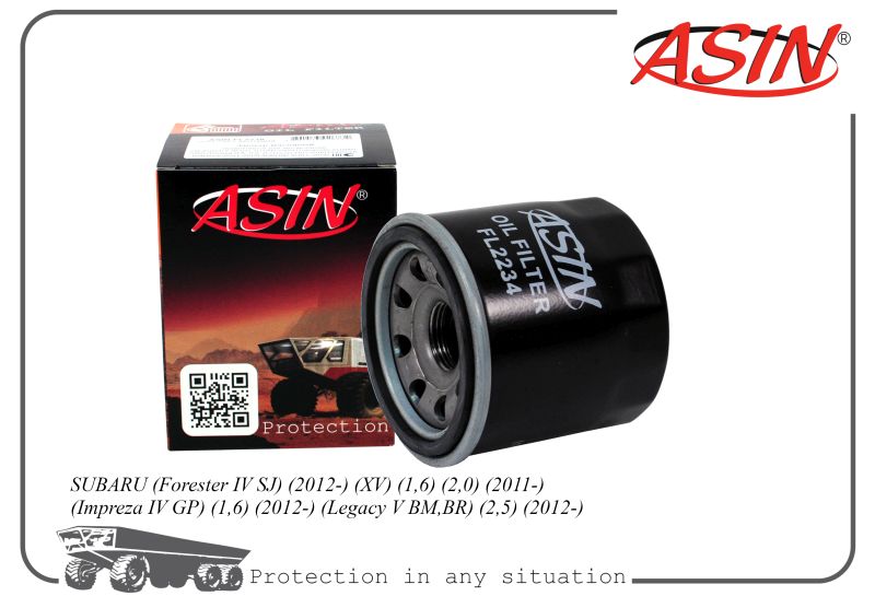 Фильтр масл. 15208-AA160 ASINFL2234 SUBARU Forester IV SJ 12- XV 2,0 11- Impreza IV GP 12-
Фильтр масл. 15208-AA160 ASINFL2234 SUBARU Forester IV SJ 12- XV 2,0 11- Impreza IV GP 12-
