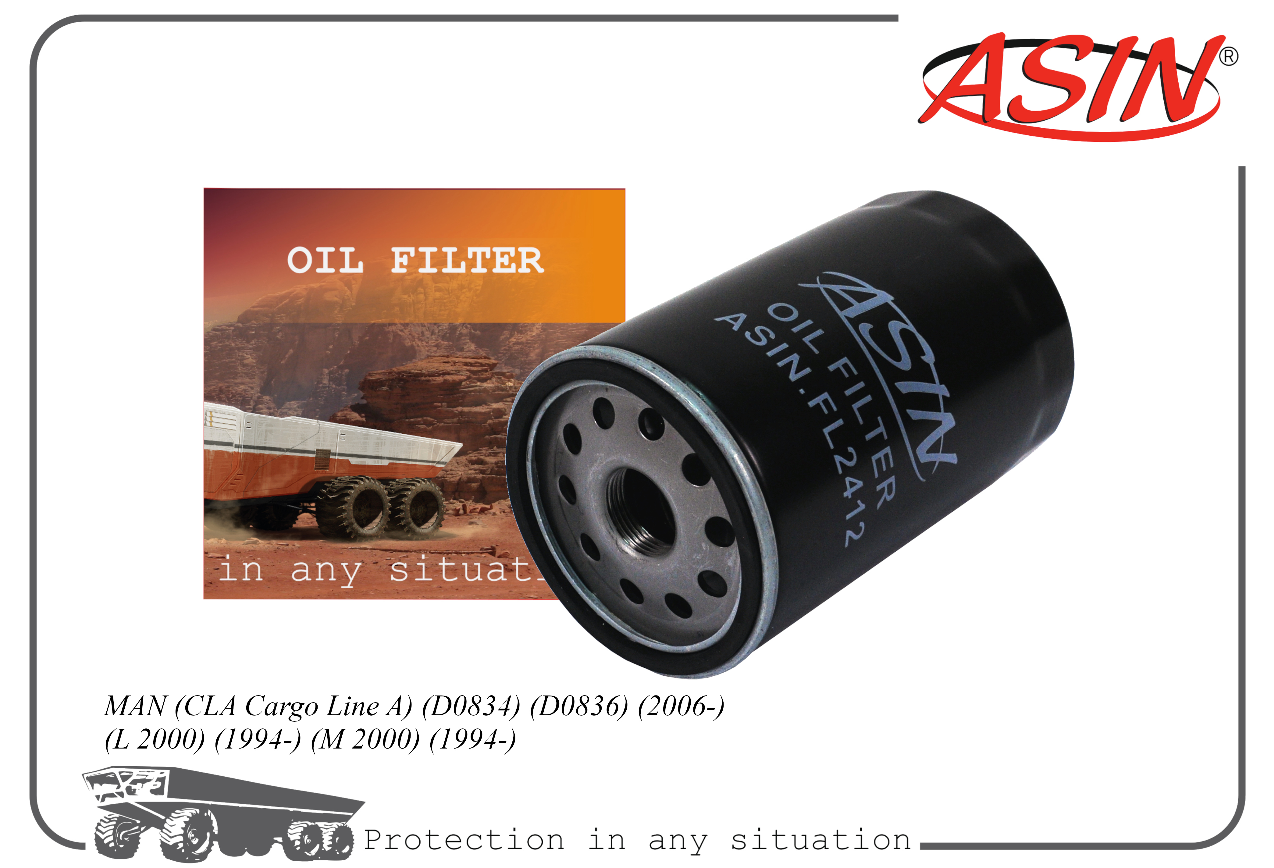 Фильтр масляный ASIN.FL2412 MAN CLA Cargo Line A D0834 D0836 2006- L 2000 1994- M 2000 199
Фильтр масляный ASIN.FL2412 MAN CLA Cargo Line A D0834 D0836 2006- L 2000 1994- M 2000 199