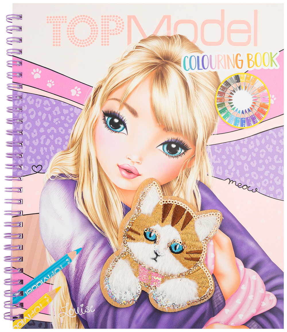 Альбом для раскрашивания Depesche TOPModel Colouring Book CAT с нашивкой в виде котенка
Альбом для раскрашивания Depesche TOPModel Colouring Book CAT с нашивкой в виде котенка