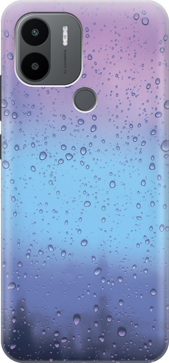 Силиконовый чехол на Xiaomi Redmi A1+ с принтом "Капли на стекле", Голубой;синий, 158132
Силиконовый чехол на Xiaomi Redmi A1+ с принтом "Капли на стекле", Голубой;синий, 158132