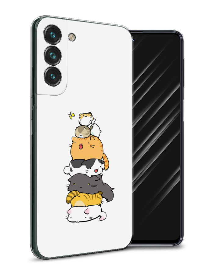 Чехол Awog на Samsung Galaxy S22 + / Самсунг S22 + "Бутерброд из котиков", Коричневый;белый;серый, 2103950-10
Чехол Awog на Samsung Galaxy S22 + / Самсунг S22 + "Бутерброд из котиков", Коричневый;белый;серый, 2103950-10