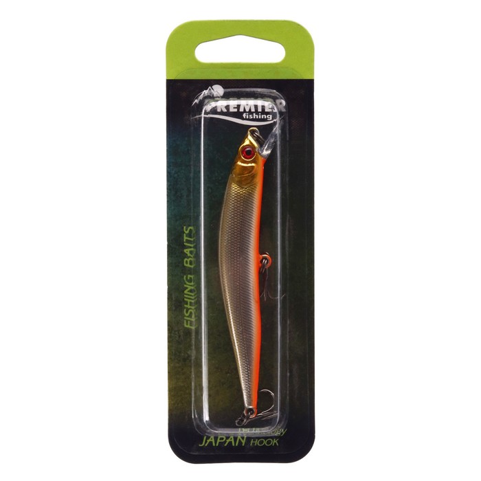 PREMIER fishing Воблер PREMIER Minnow-pro, цвет №013, 8,3 гр, L= 90 мм, 0,4-1,2 м. плавающ, Серебристый
PREMIER fishing Воблер PREMIER Minnow-pro, цвет №013, 8,3 гр, L= 90 мм, 0,4-1,2 м. плавающ, Серебристый