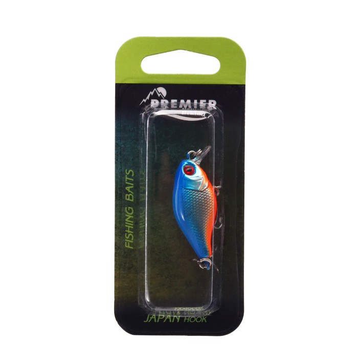 PREMIER fishing Воблер PREMIER Chabbi, цвет №004, 4,6 гр, L= 40 мм, 0-0,4 м. плавающий, (P, Синий;красный
PREMIER fishing Воблер PREMIER Chabbi, цвет №004, 4,6 гр, L= 40 мм, 0-0,4 м. плавающий, (P, Синий;красный