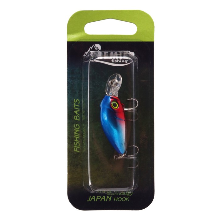 PREMIER fishing Воблер PREMIER Dipsi, цвет №004, 4 гр, L= 45 мм, 0,1-0,3 м. плавающий, (PR, Синий;красный
PREMIER fishing Воблер PREMIER Dipsi, цвет №004, 4 гр, L= 45 мм, 0,1-0,3 м. плавающий, (PR, Синий;красный
