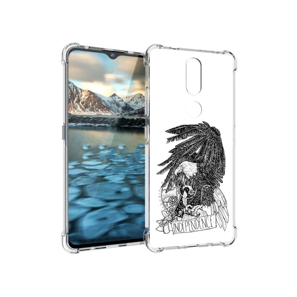 Чехол MyPads Tocco для Nokia 2.4 черно белый сокол (PT227049.107.688), Прозрачный, Tocco
Чехол MyPads Tocco для Nokia 2.4 черно белый сокол (PT227049.107.688), Прозрачный, Tocco