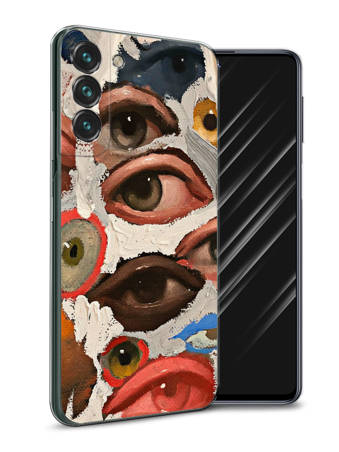 Чехол Awog на Samsung Galaxy S22 + / Самсунг S22 + "Глаза масляная живопись", Серый;бежевый;красный, 2103950-7
Чехол Awog на Samsung Galaxy S22 + / Самсунг S22 + "Глаза масляная живопись", Серый;бежевый;красный, 2103950-7