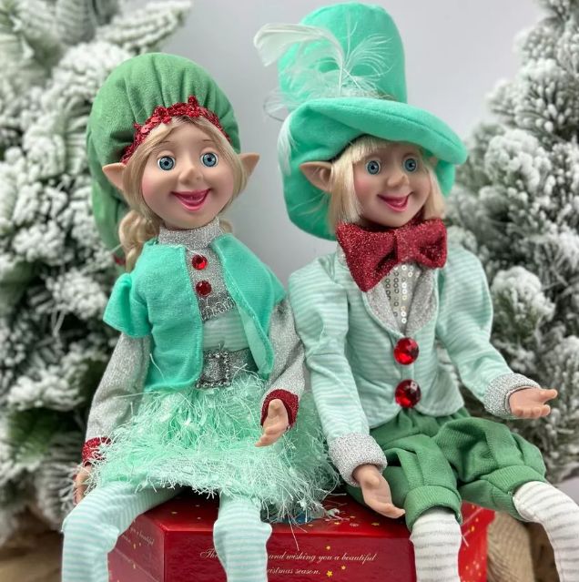 Новогодняя фигурка Merry Christmas Эльфы мальчик+девочка в зеленых костюмах 10x12x50 см, Зеленый, Эльфы мальчик+девочка в зеленых костюмах
Новогодняя фигурка Merry Christmas Эльфы мальчик+девочка в зеленых костюмах 10x12x50 см, Зеленый, Эльфы мальчик+девочка в зеленых костюмах
