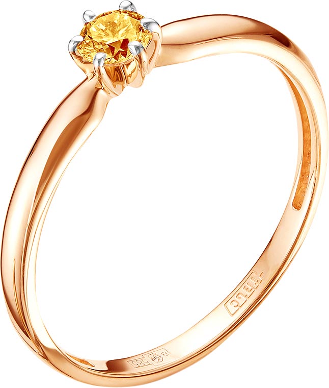 Кольцо из красного золота с бриллиантом р. 16,5 Vesna jewelry 1037-151-229-00, 1037-151-229-00
Кольцо из красного золота с бриллиантом р. 16,5 Vesna jewelry 1037-151-229-00, 1037-151-229-00