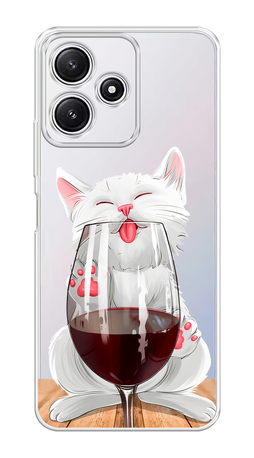 Чехол на Redmi 12 5G/Redmi 12R/Poco M6 Pro 5G "Кот с бокалом", Прозрачный;белый;красный, 319750-1
Чехол на Redmi 12 5G/Redmi 12R/Poco M6 Pro 5G "Кот с бокалом", Прозрачный;белый;красный, 319750-1