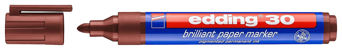 Маркер пигментный Edding Brilliant на водной основе, круглый наконечник, 1,5-3 мм, Коричневый
Маркер пигментный Edding Brilliant на водной основе, круглый наконечник, 1,5-3 мм, Коричневый