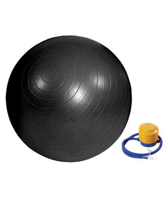 фото Мяч гимнастический lite weights 1869lw, черный, 100 см