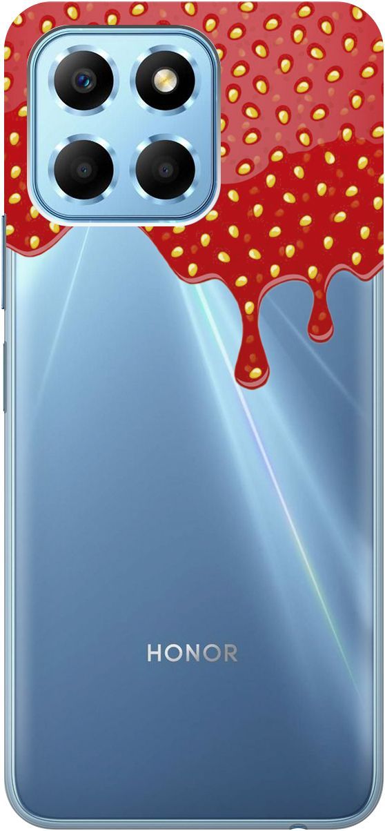Силиконовый чехол на Honor X6 / X8 5G с 3D принтом "Jam" прозрачный, Прозрачный;красный, 158177
Силиконовый чехол на Honor X6 / X8 5G с 3D принтом "Jam" прозрачный, Прозрачный;красный, 158177