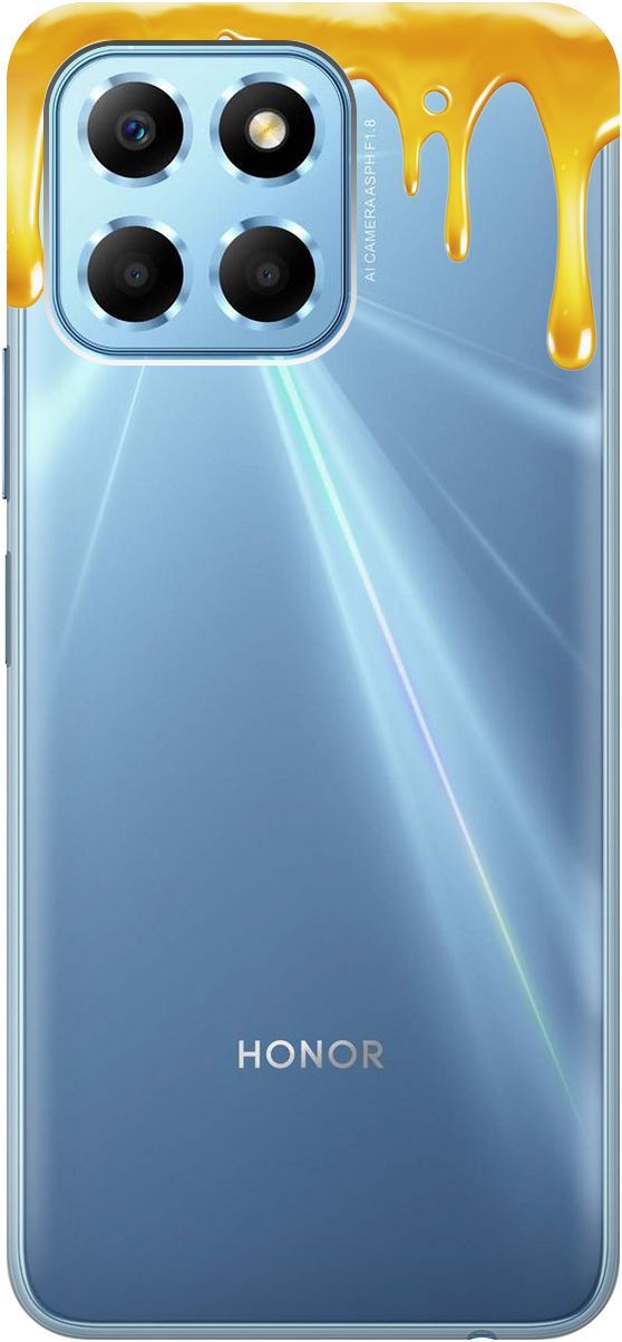 Силиконовый чехол на Honor X6 / X8 5G с 3D принтом "Honey" прозрачный, Прозрачный;желтый, 158177
Силиконовый чехол на Honor X6 / X8 5G с 3D принтом "Honey" прозрачный, Прозрачный;желтый, 158177