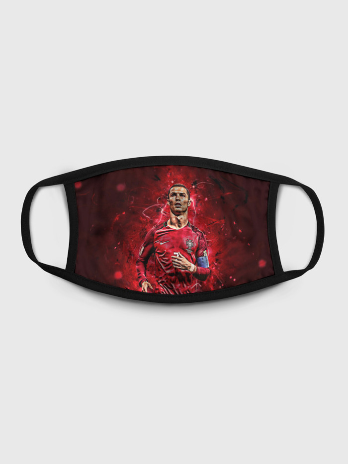Многоразовая маска унисекс Burnettie Cristiano Ronaldo Portugal, Разноцветный, Cristiano Ronaldo Portugal
Многоразовая маска унисекс Burnettie Cristiano Ronaldo Portugal, Разноцветный, Cristiano Ronaldo Portugal