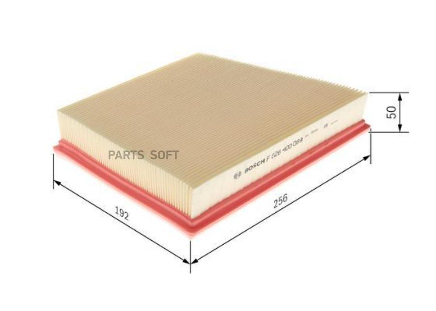 Фильтр Воздушный Bosch арт. F 026 400 089 
Фильтр Воздушный Bosch арт. F 026 400 089