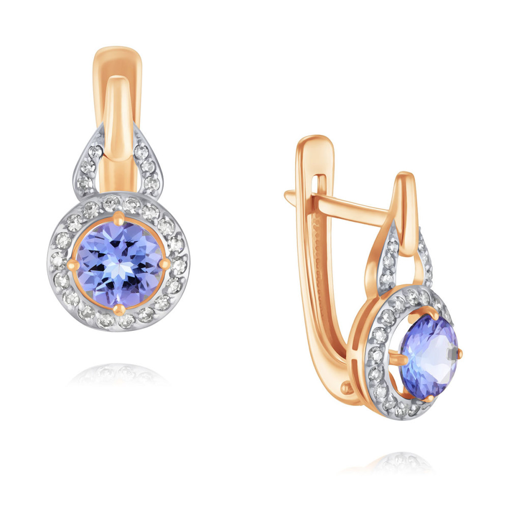 Серьги из золота AdamaS 24041932/01-А50Д-443, бриллиант/танзанит, 24041932/01-А50Д-443
Серьги из золота AdamaS 24041932/01-А50Д-443, бриллиант/танзанит, 24041932/01-А50Д-443