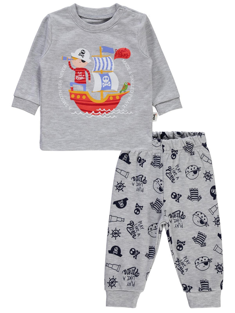 Пижама Civil Baby 22330E932Y21 светло-серый 3-6 мес (доставка из-за рубежа), 22330E932Y21
Пижама Civil Baby 22330E932Y21 светло-серый 3-6 мес (доставка из-за рубежа), 22330E932Y21