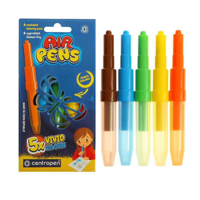 Фломастеры Centropen AirPens Vivid Colours, 5 цветов, Разноцветный, AirPens Vivid Colours
Фломастеры Centropen AirPens Vivid Colours, 5 цветов, Разноцветный, AirPens Vivid Colours