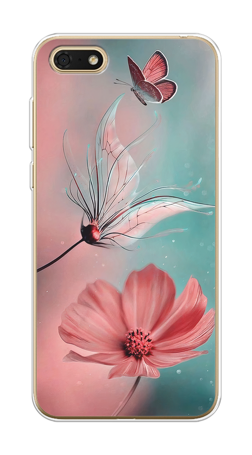 Чехол на Honor 7A/7A Prime/Y5 Prime 2018/Y5 2018 "Бабочка и цветок", Голубой;розовый, 65950-1
Чехол на Honor 7A/7A Prime/Y5 Prime 2018/Y5 2018 "Бабочка и цветок", Голубой;розовый, 65950-1