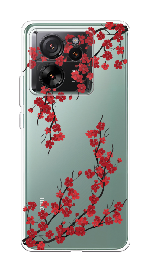 Чехол на Xiaomi 13T Pro Про "Красная сакура", Красный;черный, 319950-1
Чехол на Xiaomi 13T Pro Про "Красная сакура", Красный;черный, 319950-1