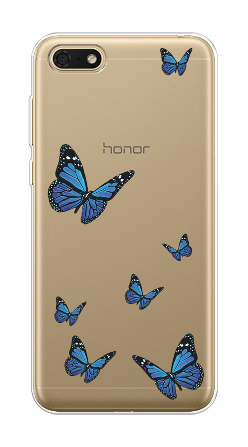 Чехол на Honor 7A/7A Prime/Y5 Prime 2018/Y5 2018 "Blue butterflies", Синий;черный, 65950-1
Чехол на Honor 7A/7A Prime/Y5 Prime 2018/Y5 2018 "Blue butterflies", Синий;черный, 65950-1