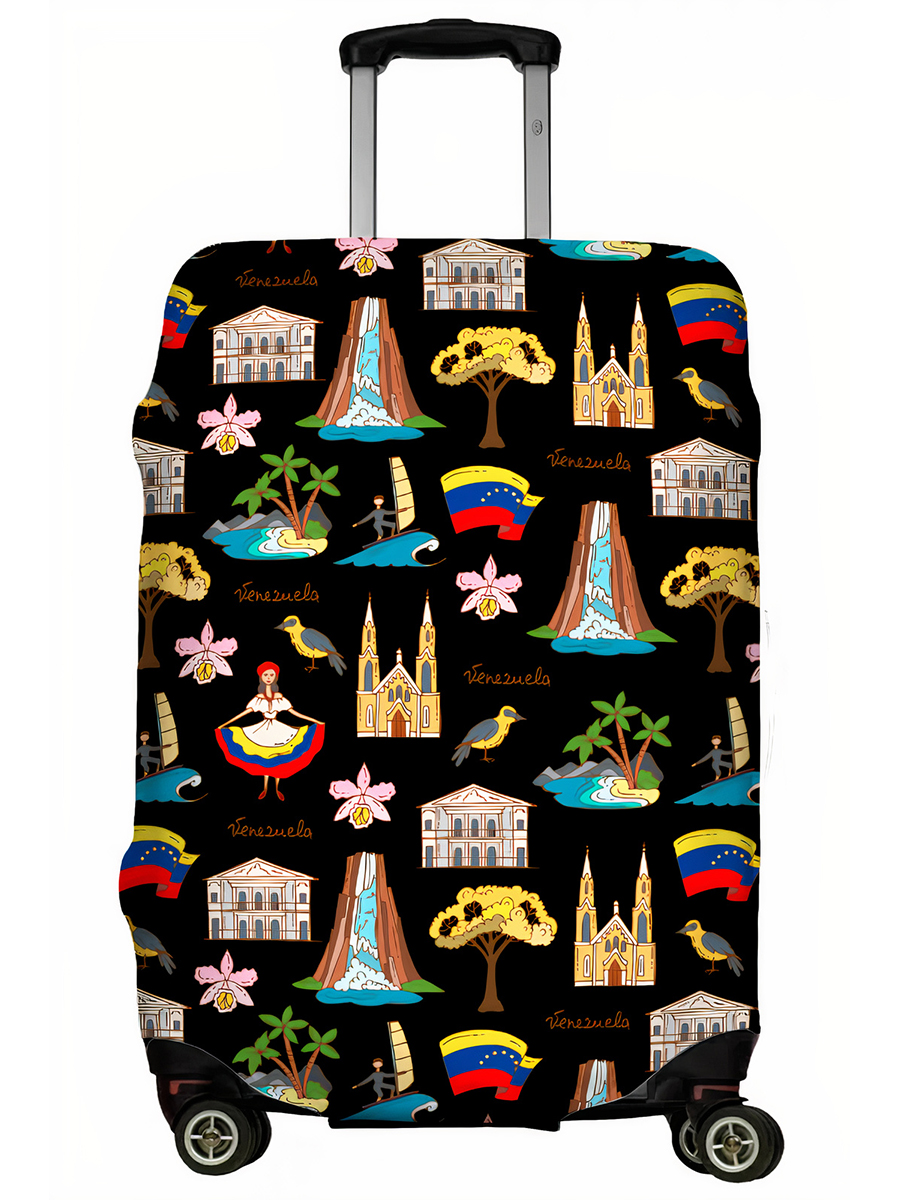 фото Чехол для чемодана lejoy lj-case-384 venesuela, р. l