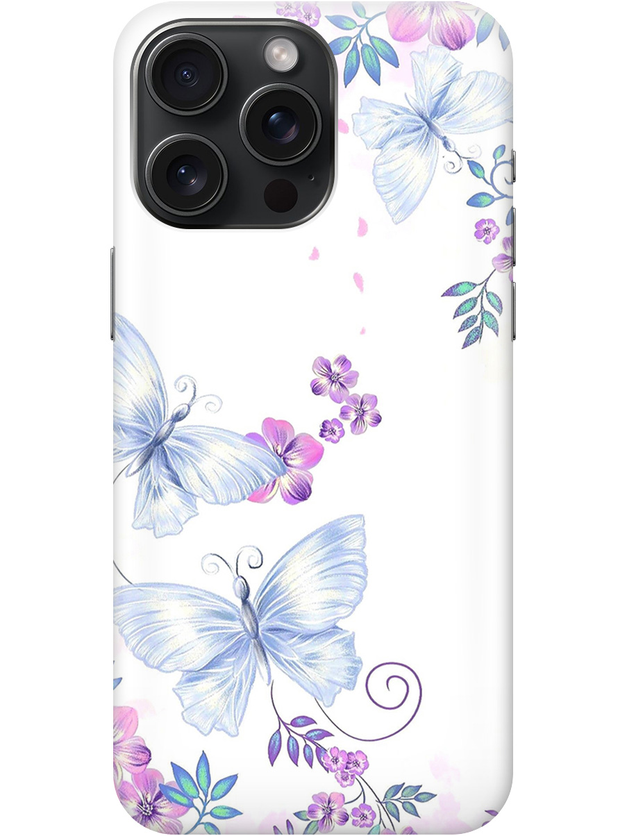 Силиконовый чехол на Apple iPhone 15 Pro Max с рисунком "Бабочки и фиалки" прозрачный, Белый;фиолетовый, 20000013
Силиконовый чехол на Apple iPhone 15 Pro Max с рисунком "Бабочки и фиалки" прозрачный, Белый;фиолетовый, 20000013