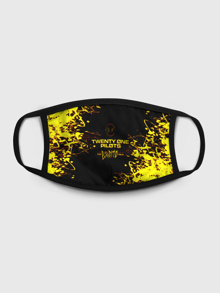 Многоразовая маска унисекс Burnettie Twenty One Pilots Top., Разноцветный, Twenty One Pilots Top.
Многоразовая маска унисекс Burnettie Twenty One Pilots Top., Разноцветный, Twenty One Pilots Top.