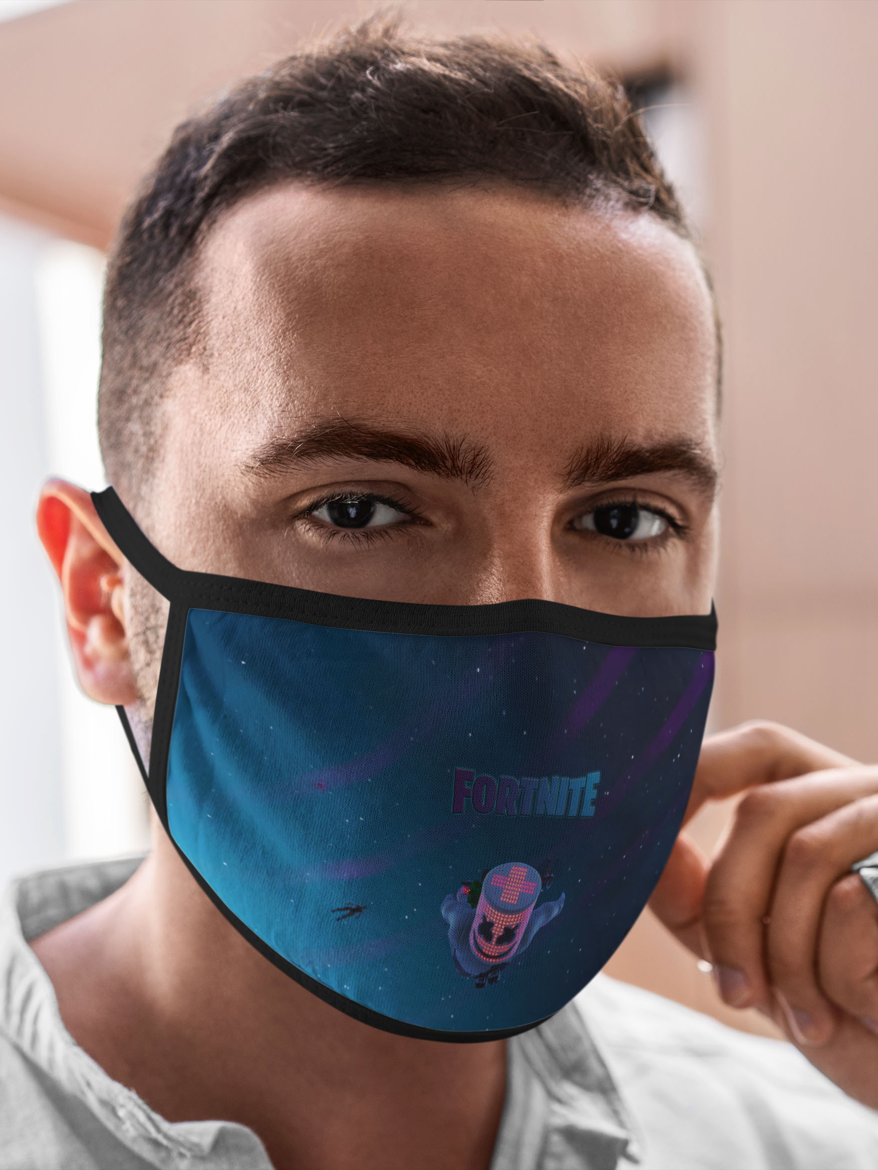 Многоразовая маска унисекс Burnettie Fortnite X Marshmello Smail., Разноцветный, Fortnite X Marshmello Smail.
Многоразовая маска унисекс Burnettie Fortnite X Marshmello Smail., Разноцветный, Fortnite X Marshmello Smail.