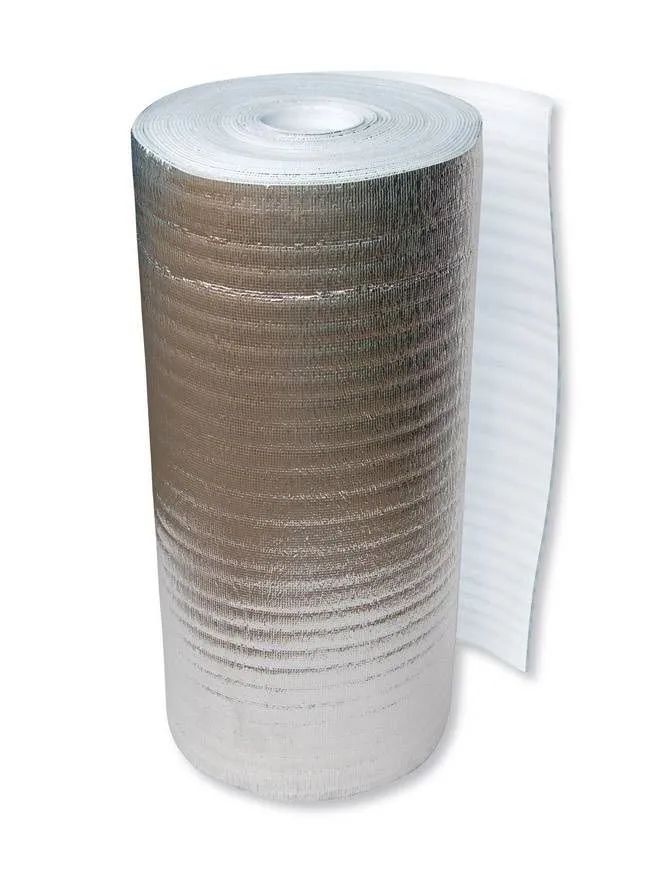 Пенополиэтилен металлизированный, ProTent толщина 8 мм, рулон 1.2х15 м 
Пенополиэтилен металлизированный, ProTent толщина 8 мм, рулон 1.2х15 м