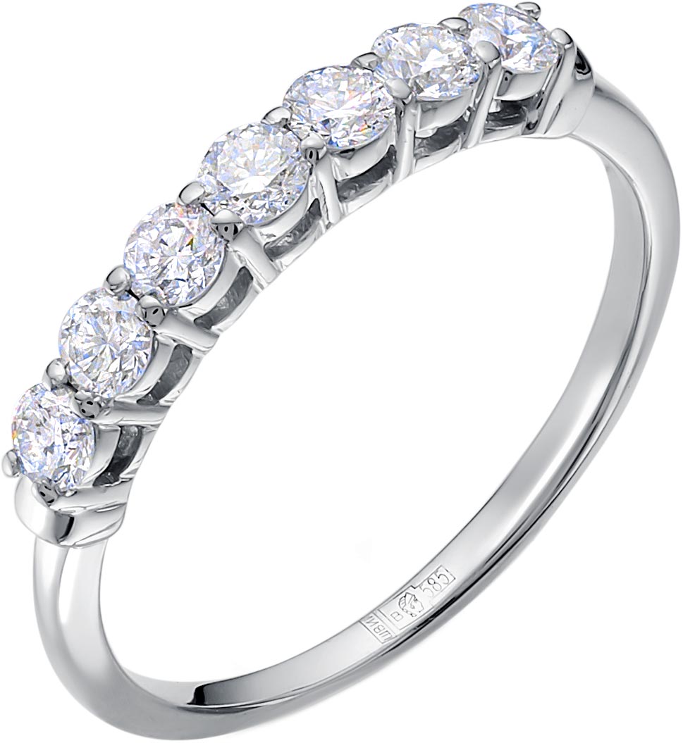 Кольцо из белого золота с бриллиантами р. 16,5 Azamant jewelry 01-02-002_16-5, 01-02-002_16-5
Кольцо из белого золота с бриллиантами р. 16,5 Azamant jewelry 01-02-002_16-5, 01-02-002_16-5