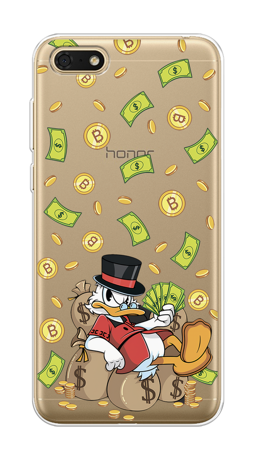 Чехол на Huawei Y5 Prime 2018/Y5 2018 "Скрудж Макдак в красном", Красный;черный;коричневый;прозрачный, 66350-1
Чехол на Huawei Y5 Prime 2018/Y5 2018 "Скрудж Макдак в красном", Красный;черный;коричневый;прозрачный, 66350-1