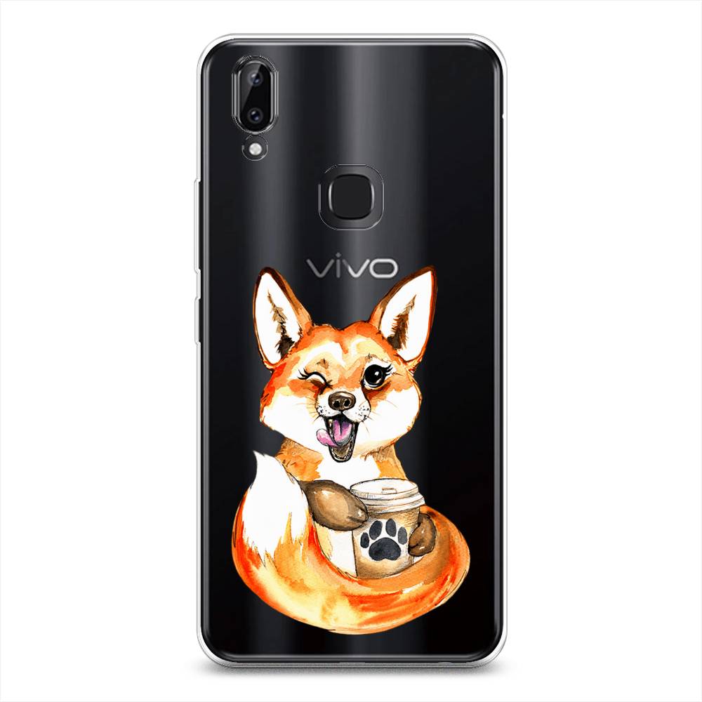 Чехол для Vivo Y85/V9 "Подмигивающая лиса с кофе", Оранжевый;белый;коричневый, 260350-4
Чехол для Vivo Y85/V9 "Подмигивающая лиса с кофе", Оранжевый;белый;коричневый, 260350-4