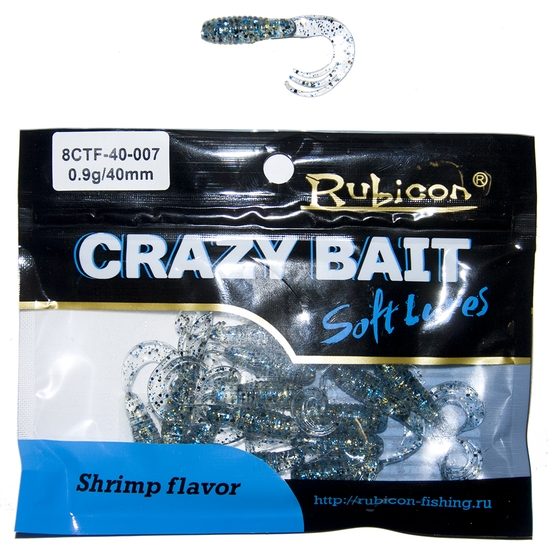 Силиконовая приманка RUBICON Crazy Bait CTF 0.9g, 40mm, цвет 007 (16 шт), Синий, Crazy Bait CTF
Силиконовая приманка RUBICON Crazy Bait CTF 0.9g, 40mm, цвет 007 (16 шт), Синий, Crazy Bait CTF