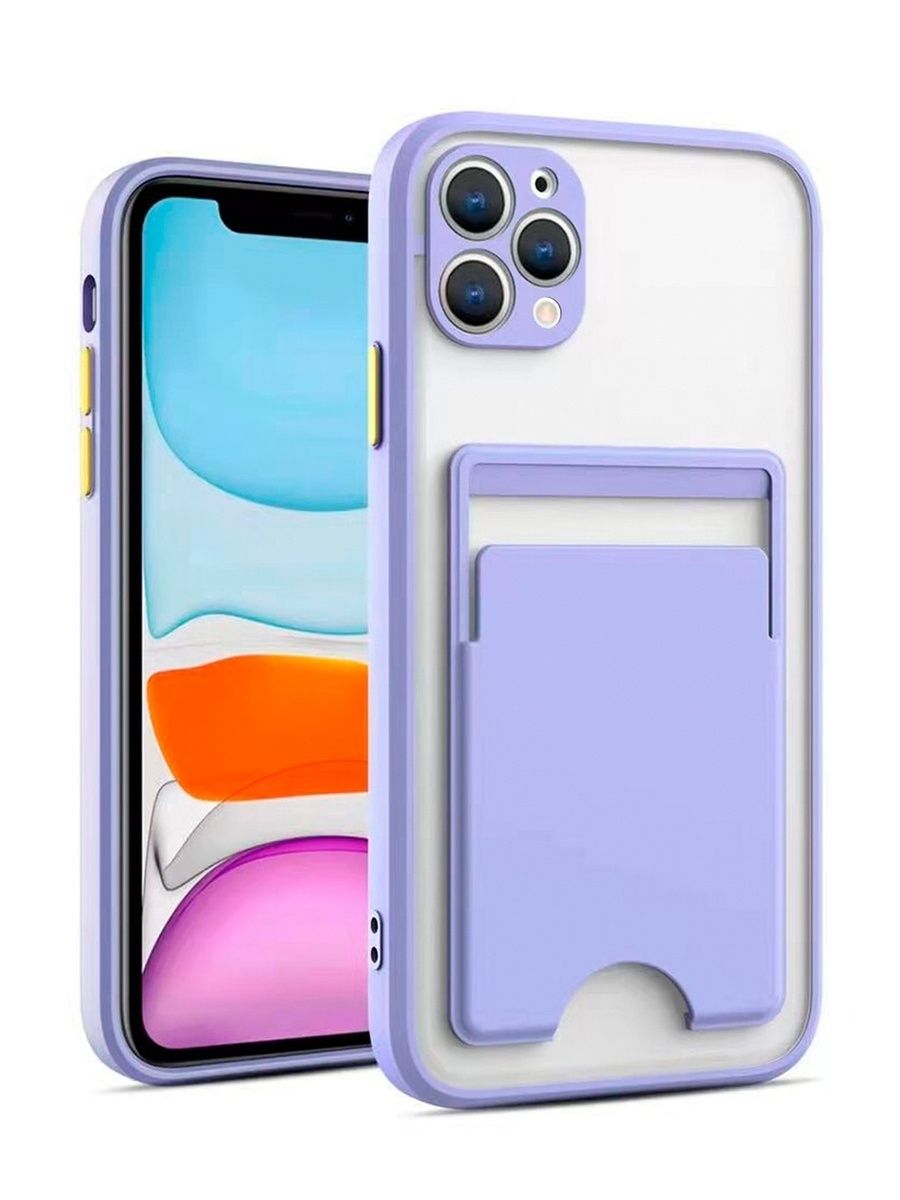 Чехол для iPhone 11 Pro Max с картхолдером/ Прозрачный с защитой камеры Apple/ С кармашком, 2700
Чехол для iPhone 11 Pro Max с картхолдером/ Прозрачный с защитой камеры Apple/ С кармашком, 2700