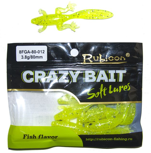 Силиконовая приманка RUBICON Crazy Bait FGA 3.8g, 80mm, цвет 012 (6 шт), Желтый, Crazy Bait FGA
Силиконовая приманка RUBICON Crazy Bait FGA 3.8g, 80mm, цвет 012 (6 шт), Желтый, Crazy Bait FGA