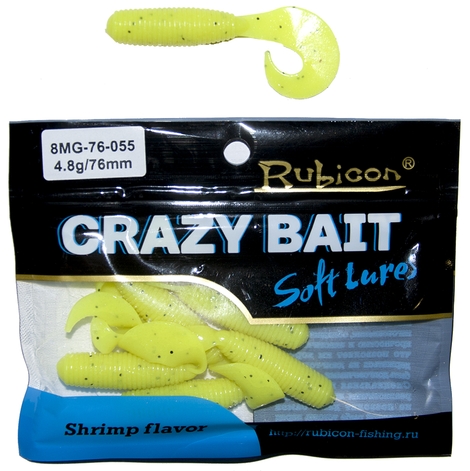 Силиконовая приманка RUBICON Crazy Bait MG 4.8g, 76mm, цвет 055 (6 шт), Желтый, Crazy Bait MG
Силиконовая приманка RUBICON Crazy Bait MG 4.8g, 76mm, цвет 055 (6 шт), Желтый, Crazy Bait MG