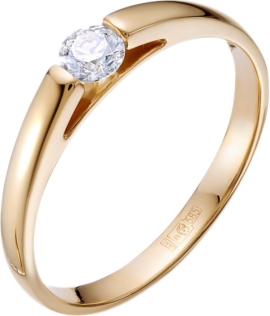 Кольцо помолвочное из красного золота с бриллиантом р. 16,5 Azamant jewelry 01-01-210_16-5, 01-01-210_16-5
Кольцо помолвочное из красного золота с бриллиантом р. 16,5 Azamant jewelry 01-01-210_16-5, 01-01-210_16-5