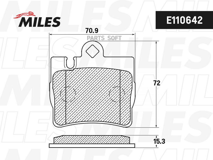 Колодки Тормозные Mercedes W220 S320-S600 98 05/C215 Amg Задние Semimetallic Miles E110642
Колодки Тормозные Mercedes W220 S320-S600 98 05/C215 Amg Задние Semimetallic Miles E110642