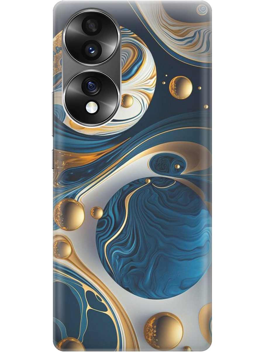 Силиконовый чехол на Honor 70 с рисунком "Сине-золотые фигуры" прозрачный, Желтый;синий, 20000348
Силиконовый чехол на Honor 70 с рисунком "Сине-золотые фигуры" прозрачный, Желтый;синий, 20000348